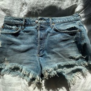 Agolde Parker cutoff shorts size 29